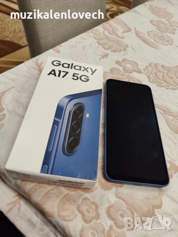 Смартфон GSM SAMSUNG GALAXY A17 5G A176 BLACK 6.70 ", 128 GB, RAM 4 GB, 50+5+2 MP, 5G