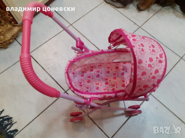 Детска сгъваема количка за кукли