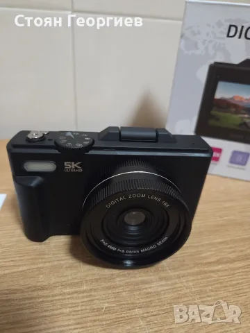 Чисто нов Дигитален фотоапарат Longyi 5K 75MP, предназначен за влогове и любителска фотография, снимка 4 - Фотоапарати - 55449904