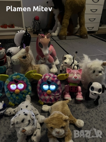 Интерактивни играчки Furby boom, Furreal Friends, Zoomer, Teksta, снимка 3 - Образователни игри - 55598647