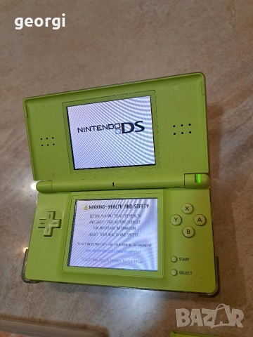 nintendo DS lite lime edition 