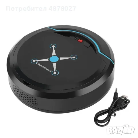 Прахосмукачка робот CleanRobot за всякакъв вид настилки ROBOT5, снимка 4 - Прахосмукачки - 55594777