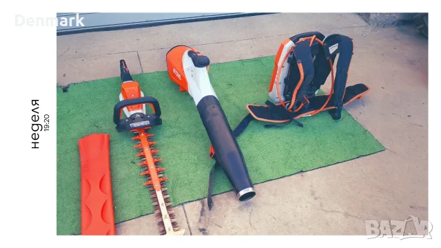 Батерия Stihl AL3000L и акумолаторна ДУХАЛКА И Храсторез 