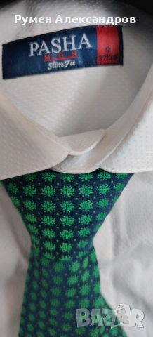 Мъжки костюм за абитуриентски бал  OWEN р-р S = №46 к-кт с риза, снимка 3 - Костюми - 54019834