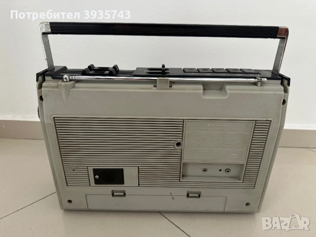 Sanyo радиокасетофон перфектен, снимка 6 - Радиокасетофони, транзистори - 54481827