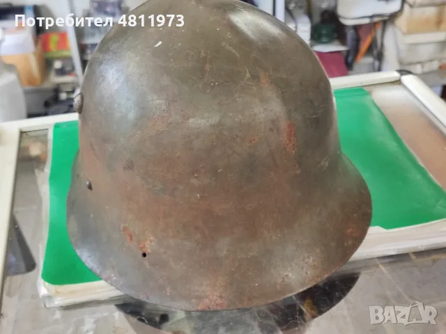 Стара военна каска , снимка 4 - Колекции - 55587602