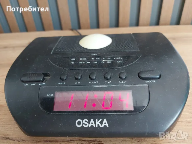Радиочасовник ОSAKA, снимка 5 - Радиокасетофони, транзистори - 55419694