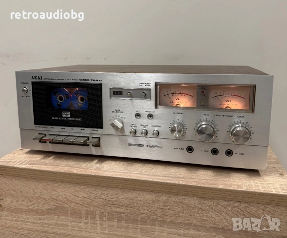 🔉Ретро дек AKAI GXC-709D - Профилактиран - Made in Japan🔉, снимка 2 - Декове - 55124165