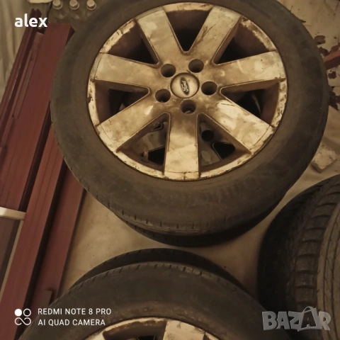 Лети джанти 16" с летни гуми 205/55 континентал