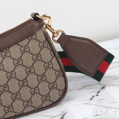 Gucci Ophidia GG Supreme Small Shoulder Bag , снимка 7 - Чанти - 55416164