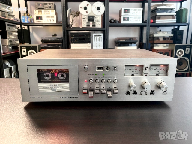 Vintage Топ триглав дек Akai