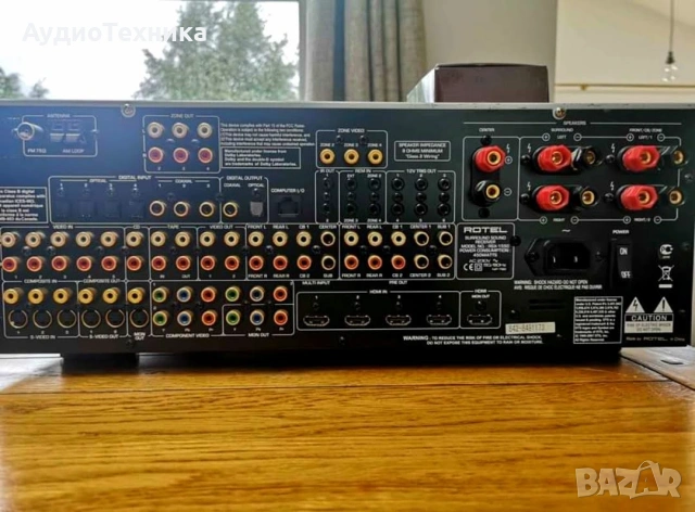 ROTEL RSX 1550 , снимка 4 - Ресийвъри, усилватели, смесителни пултове - 54059044