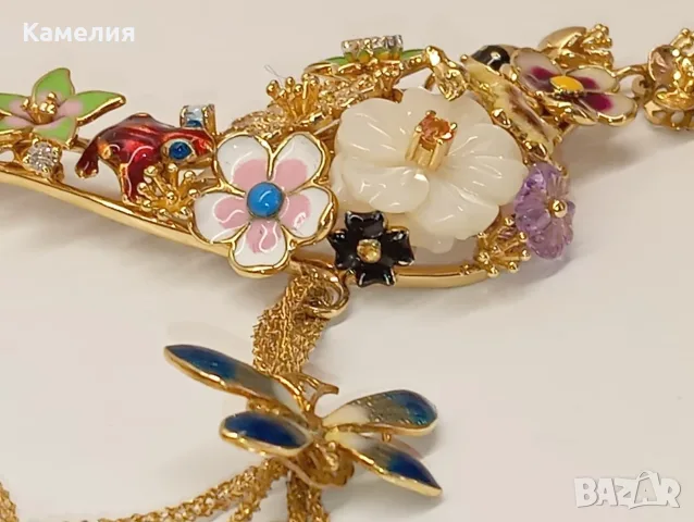 Златно колие Roberto Bravo. , снимка 9 - Колиета, медальони, синджири - 55532741