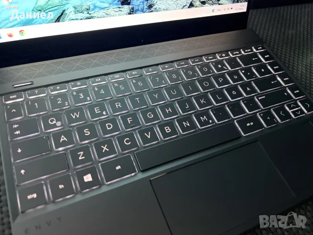 HP Envy 13-AQ0002ng | Intel Core i7 | 8 GB RAM | 500 GB SSD | Windows 11, снимка 4 - Лаптопи за работа - 55574769