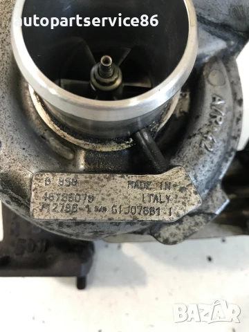 Турбокомпресор Garrett за Alfa Romeo 147 1.9 JTD (2004) 46786079 712766-1, снимка 4 - Части - 54994726