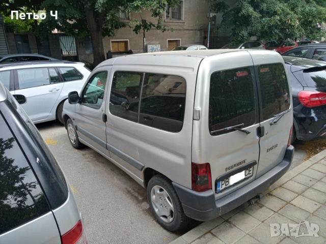 Peugeot Partner Ranch 1.9 D (Чист дизел) + КЛИМАТИК! Напълно обслужен, нов внос от Италия, снимка 3 - Автомобили и джипове - 54953550