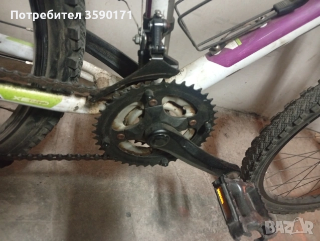 Детско-юношеско колело Xeed XC Jr 24 .Размер на каплите 24 инча с 21 скорости и много лека рамка., снимка 3 - Велосипеди - 55268093