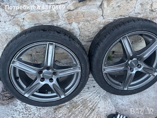 Джанти 5x100 215/45/R17 перфектни са ауди шкода и много други, снимка 4 - Гуми и джанти - 54991243