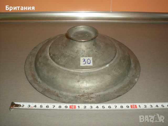 Стари медни- "бакърени" тигани и съдове., снимка 14 - Антикварни и старинни предмети - 55038133
