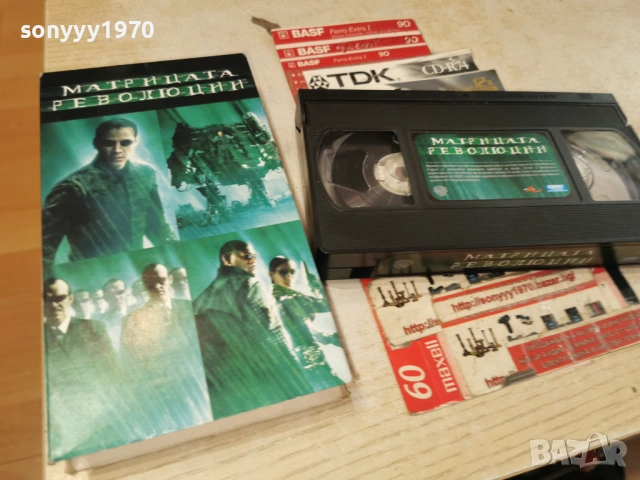 МАТРИЦАТА-ORIGINAL VHS TAPE 1306261957L1, снимка 3 - Други жанрове - 54895726