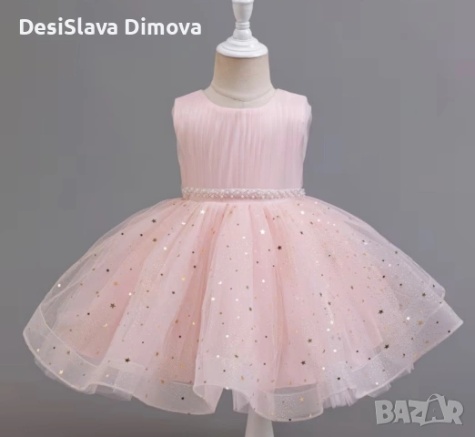 Детска рокля с тюл