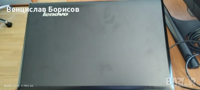 Лаптоп Леново/Lenovo G580, VGA GeForce 610M, 4 GB RAM, HDD 750 GB, Intel B820 1,7GHz, снимка 3 - Лаптопи за дома - 54225707