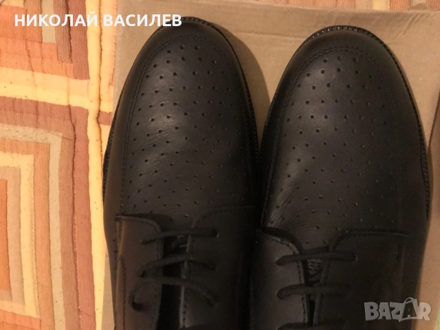 Номер   44   на    дупки  . Естествена  кожа  . Нови .