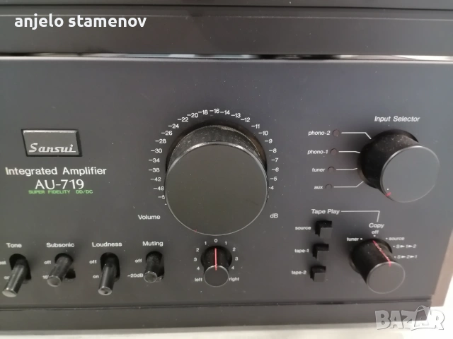 Sansui AU719 TU 717 , снимка 12 - Ресийвъри, усилватели, смесителни пултове - 55016306