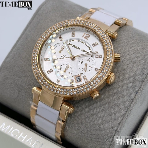 Michael Kors MK5774 Parker Chronograph. Нов дамски часовник, снимка 2 - Дамски - 38810692