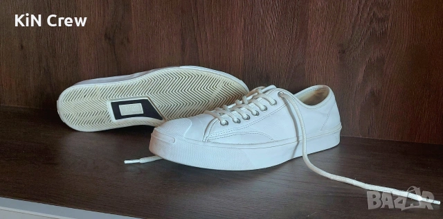 Converse Jack Purcell unisex обувки от кожа - номер 41, снимка 6 - Кецове - 53972433