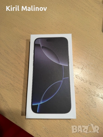 Чисто нов IPhone 16 pro max 512gb