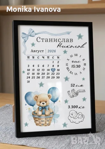 Бебешки визитки, снимка 12 - Други - 55338120