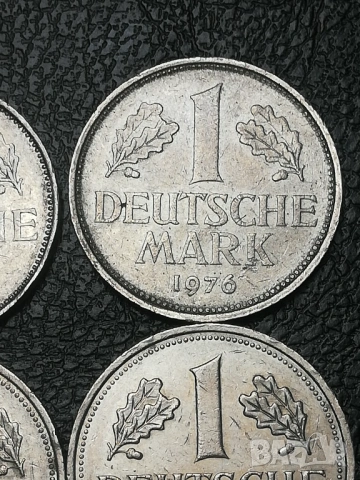 лот монети от една дойче марка 1950-1991 г., снимка 4 - Нумизматика и бонистика - 42125350