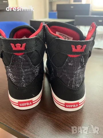 Детски оригинални кецове Supra Skytop, снимка 3 - Детски обувки - 55378971