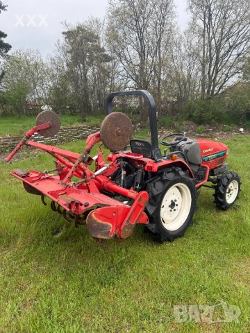 Продавам японски трактор Yanmar 24к.с. 4х4, снимка 5 - Селскостопанска техника - 54280043