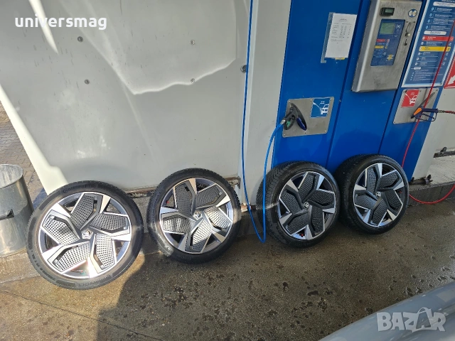 Оригинални джанти и гуми 5x112 8.5/9J 57.1мм от Skoda Enyaq VRS Coupe