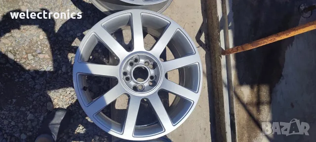 Алуминиеви джанти AUDI VW 17 цола J7.5 ET32 57.1 5X112/5X100, снимка 4 - Гуми и джанти - 55680556