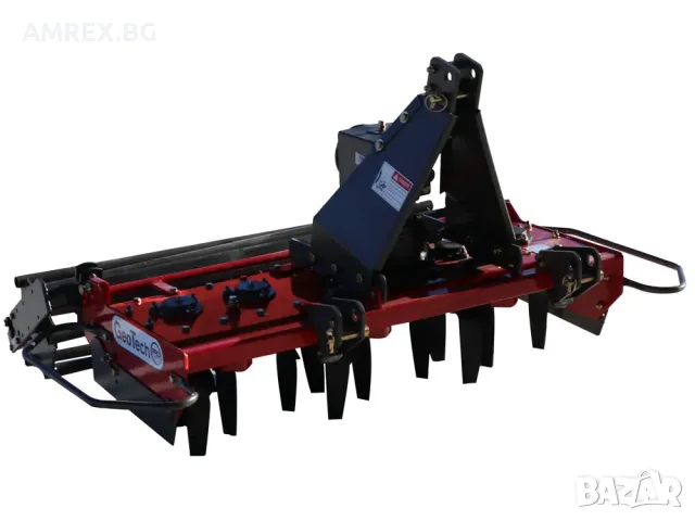Активна брана за трактор GeoTech PRO ER 130 | 130 см | 25–35 к.с.