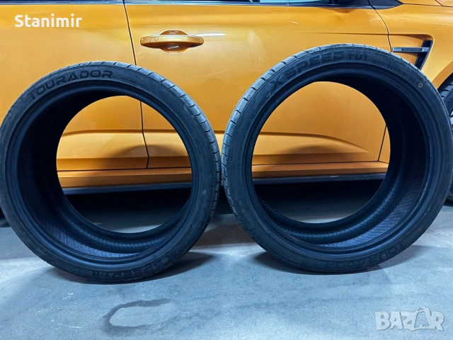 Летни гуми 2 броя карани под 1 месец! 245 35 R19 DOT03/0425