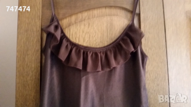 Сатенена нощница, Л, снимка 2 - Нощници - 54355437