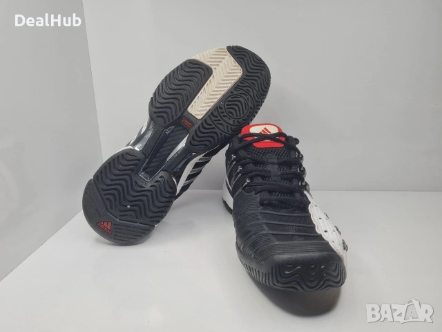 Маратонки Adidas Barricade 5 Носени,но в отлично състояние. Размер 42 стелка 26.5 см. Цена 35 евро., снимка 3 - Маратонки - 54645647