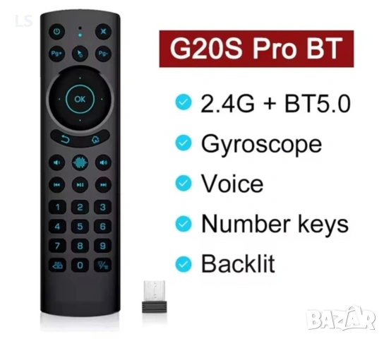 Дистанционно управление, AIR, модел Мишка SMART TV PC G20S Pro BT , снимка 2 - Дистанционни - 55163088