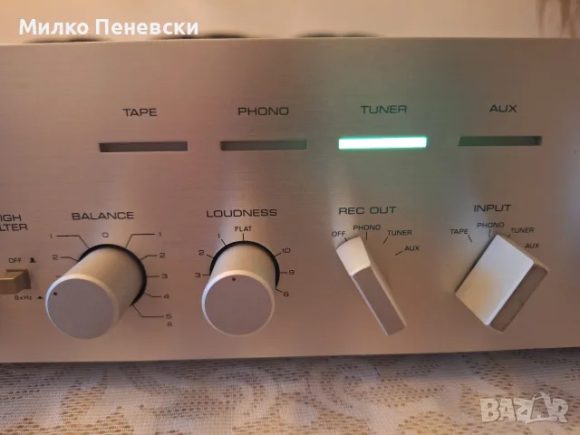 YAMAHA A 460 STEREO AMPLIFIER.MADE IN JAPAN., снимка 3 - Ресийвъри, усилватели, смесителни пултове - 55567902
