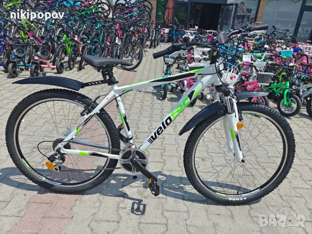 PA Алуминиев велосипед 27.5" PRO бял/зелен, снимка 2 - Велосипеди - 55553634