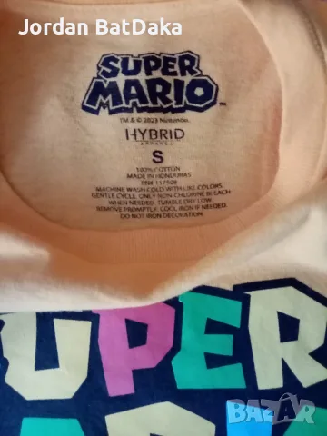 Тениска Super Mario S#, снимка 3 - Тениски - 55682474