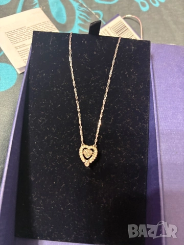 Гривна Пандора ,обеци Сваровски колие Сваровски , снимка 3 - Гривни - 53984185