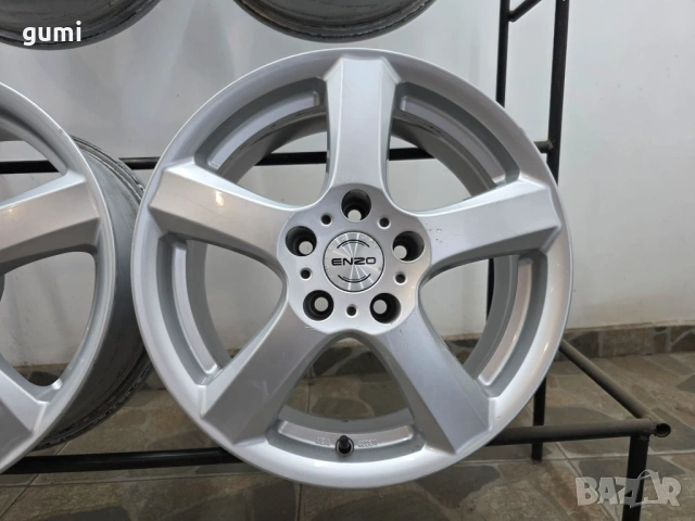 4бр 16ски джанти ENZO за VW, AUDI, SEAT 5х112мм A161417 , снимка 4 - Гуми и джанти - 54717232