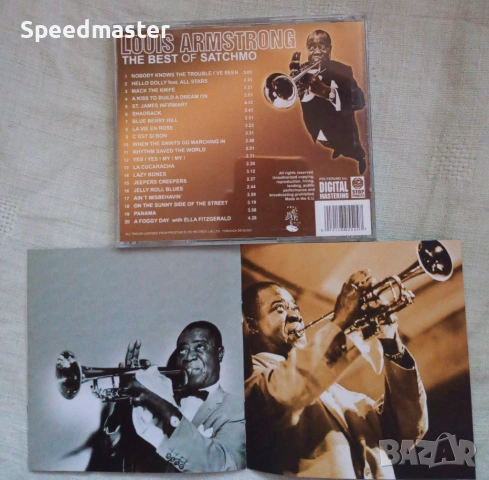 Louis Armstrong - The Best of Satchmo, снимка 3 - CD дискове - 54729214