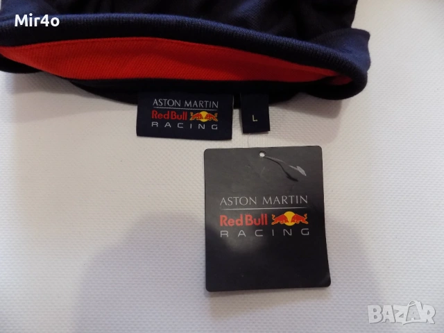 нова тениска aston martin red bull racing f1 formula 1 потник блуза екип спорт авто мъжка оригинал L, снимка 4 - Спортни дрехи, екипи - 51351478