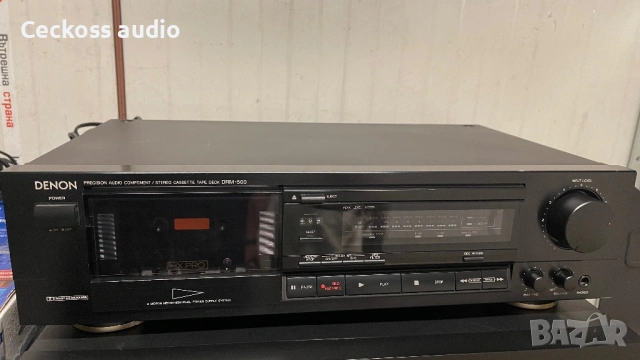 Продавам двуглав касетен дек DENON DRM-500 в много добро състояние., снимка 3 - Декове - 54892468